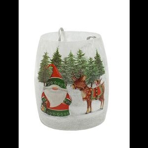 Stony Creek at Home 5.5" Holiday Gnomes Lighted Vase Deer